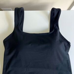 Athleta Black Crop Bra